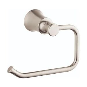 Hansgrohe Toilet Paper Holder 5-inch Transitional Brushed Nickel, 04787820 Accessories, 7.25 Wide Hansgrohe Toilet Paper Holder 5-inch Transitional Brushed Nickel, 04787820 Accessories, 7.25 Wide