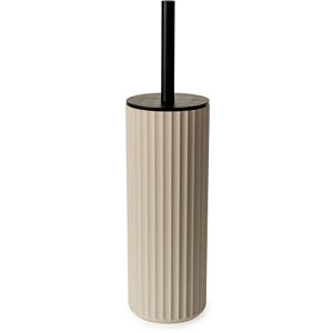 Canyon Berkeley Toilet Brush with Bamboo Lid for Bathroom & Office, Plastic Head for Deep Cleaning, Compact Size, Elegant Design, Odour Free Holder, Hygienic Brush, Almond Canyon Berkeley Toilet Brush with Bamboo Lid for Bathroom & Office, Plastic Head for Deep Cleaning, Compact Size, Elegant Design, Odour Free Holder, Hygienic Brush, Almond