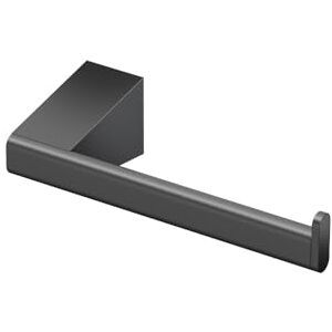 Gatco 5653MX A-Line Toilet Paper Holder, Matte Black Gatco 5653MX A-Line Toilet Paper Holder, Matte Black