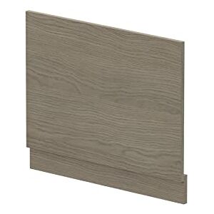 nuie MPD2511 Modern Bathroom Straight Bath End Panel and Plinth, 560 x 680 x 36mm, Solace Oak Woodgrain nuie MPD2511 Modern Bathroom Straight Bath End Panel and Plinth, 560 x 680 x 36mm, Solace Oak Woodgrain