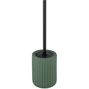 WENKO Belluno Green Ceramic Toilet Brush Holder, 11,5 x 42 x 11,5 cm WENKO Belluno Green Ceramic Toilet Brush Holder, 11,5 x 42 x 11,5 cm