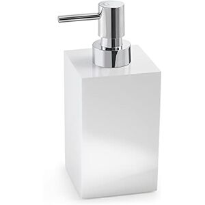 Gedy G-Bangkok White, Dimensions and Weight: 17.3 x 7.3 x 8.4 cm & 0.35 kg, Capacity 250 ml, Resin and Sand Bathroom Soap Dispenser, R&S Design, 2 Year Warranty, Unica Gedy G-Bangkok White, Dimensions and Weight: 17.3 x 7.3 x 8.4 cm & 0.35 kg, Capacity 250 ml, Resin and Sand Bathroom Soap Dispenser, R&S Design, 2 Year Warranty, Unica