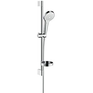 Hansgrohe Croma Select S Shower set 110 Vario with shower rail 65 cm and soap dish Hansgrohe Croma Select S Shower set 110 Vario with shower rail 65 cm and soap dish