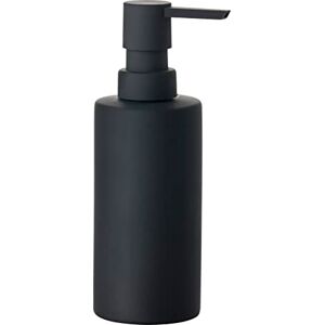 Zone Solo Soap Dispenser, Ceramic Bathroom Soap Pump, Refillable Hand Soap and Lotion Dispenser, Soft Touch Surface, 300 ml, Black Zone Solo Soap Dispenser, Ceramic Bathroom Soap Pump, Refillable Hand Soap and Lotion Dispenser, Soft Touch Surface, 300 ml, Black