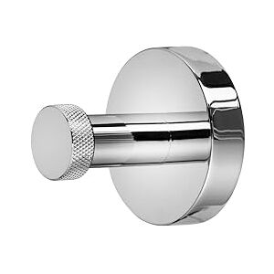 Croydex Chrome Modern Bath Robe Hook Flexi-Fix Towel Holder, Knightsbridge Collection, Bathroom Accessories, Durable Zinc Alloy Construction, Universal 'X' Plate, Includes All Fixings Croydex Chrome Modern Bath Robe Hook Flexi-Fix Towel Holder, Knightsbridge Collection, Bathroom Accessories, Durable Zinc Alloy Construction, Universal 'X' Plate, Includes All Fixings