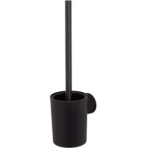 Tiger Tune Toilet Brush and Holder, No Drilling Required Thanks to 3M Self-Adhesive Backing System, Optional Mounting with Screws and Plugs, Black Metal Brushed, Black, 9.6 x 38.2 x 12.1 cm Tiger Tune Toilet Brush and Holder, No Drilling Required Thanks to 3M Self-Adhesive Backing System, Optional Mounting with Screws and Plugs, Black Metal Brushed, Black, 9.6 x 38.2 x 12.1 cm