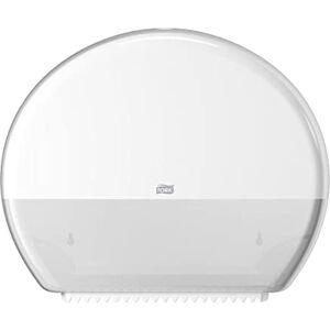 Tork Jumbo Toilet Roll Wall Mounted Dispenser White T1, High Capacity, Elevation Range, 554000 Tork Jumbo Toilet Roll Wall Mounted Dispenser White T1, High Capacity, Elevation Range, 554000