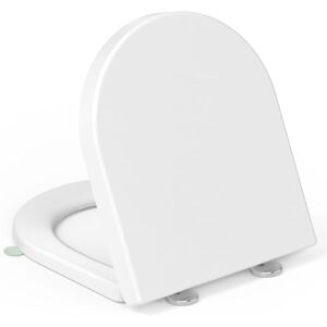 YEAUPE PRO U2009 Toilettendeckel mit Absenkautomatik D-Form Toilet lid with Soft-Close Mechanism, White D-Shape, 42.5 x 36.3 x 4.9 cm, 42,5 x 36,3 x 4,9 cm YEAUPE PRO U2009 Toilettendeckel mit Absenkautomatik D-Form Toilet lid with Soft-Close Mechanism, White D-Shape, 42.5 x 36.3 x 4.9 cm, 42,5 x 36,3 x 4,9 cm