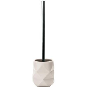 Kleine Wolke Crackle toilet brush holder, accessories, raffia colour, material: polyresin, length 10.6 x width 10.6 x height 39 cm Kleine Wolke Crackle toilet brush holder, accessories, raffia colour, material: polyresin, length 10.6 x width 10.6 x height 39 cm