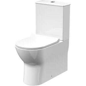 Nuie Freya Compact Close Coupled Toilet 610mm Projection - Toilet Nuie Freya Compact Close Coupled Toilet 610mm Projection - Toilet