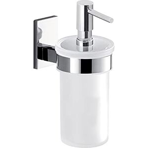 Gedy G-Singapore Colour, Bathroom Soap Dispenser Made of Stainless Steel and Cromall, 10 Year Warranty, Measures 16.8 x 6.9 x 11 cm, R&D Design, Metal, Chrome-Plated, Unica Gedy G-Singapore Colour, Bathroom Soap Dispenser Made of Stainless Steel and Cromall, 10 Year Warranty, Measures 16.8 x 6.9 x 11 cm, R&D Design, Metal, Chrome-Plated, Unica