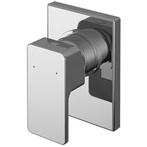 nuie WINMV10 Windon Modern Bathroom Concealed Manual Shower Valve with Lever Handle, 120mm, Chrome nuie WINMV10 Windon Modern Bathroom Concealed Manual Shower Valve with Lever Handle, 120mm, Chrome