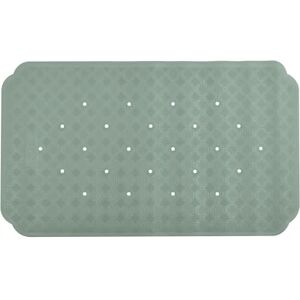 Spirella Ruby, Bath, Shower mat, Antibacterial Non-Slip with Suction Cups, Green, Approx. 70 x 40 cm-Natural Rubber, Unique Spirella Ruby, Bath, Shower mat, Antibacterial Non-Slip with Suction Cups, Green, Approx. 70 x 40 cm-Natural Rubber, Unique