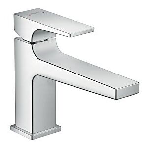 Hansgrohe Metropol Basin Tap 100 with Lever Handle, Push-Open Waste, chrome Hansgrohe Metropol Basin Tap 100 with Lever Handle, Push-Open Waste, chrome
