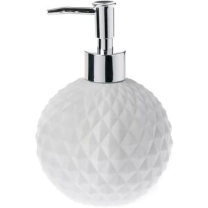 Spirella 40.07342 Alison Soap Dispenser Porcelain White Plastic 11 X 11 X 17 cm Spirella 40.07342 Alison Soap Dispenser Porcelain White Plastic 11 X 11 X 17 cm