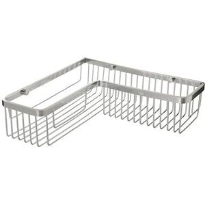 TATAY Shower Shelf No Drill Rectangular Corner Includes Mounting System (Quick Fix) Holds up to 5 kg 100% Stainless Aluminium Shower Organiser Basket – 30 x 8.5 x 30 cm – Chrome TATAY Shower Shelf No Drill Rectangular Corner Includes Mounting System (Quick Fix) Holds up to 5 kg 100% Stainless Aluminium Shower Organiser Basket – 30 x 8.5 x 30 cm – Chrome