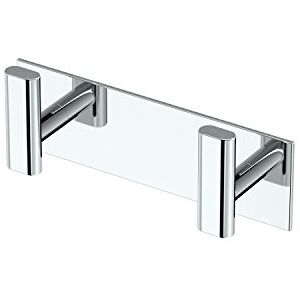 Gatco Elevate All Modern Décor Double Hook Rectangle, Chrome Gatco Elevate All Modern Décor Double Hook Rectangle, Chrome