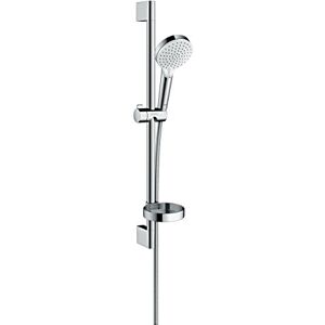 Hansgrohe Crometta Shower set 100 Vario with shower rail 65 cm and soap dish Hansgrohe Crometta Shower set 100 Vario with shower rail 65 cm and soap dish