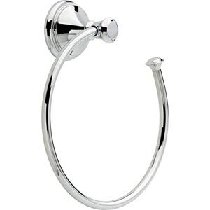 DELTA Faucet 79746 Cassidy Towel Ring, Polished Chrome DELTA Faucet 79746 Cassidy Towel Ring, Polished Chrome