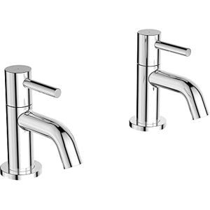 Ideal Standard Ceraline Basin Pillar Taps, BC184AA Chrome Ideal Standard Ceraline Basin Pillar Taps, BC184AA Chrome