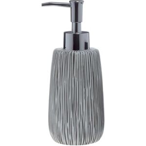 Spirella Hollis Polyresin Soap Dispenser Grey & White Spirella Hollis Polyresin Soap Dispenser Grey & White