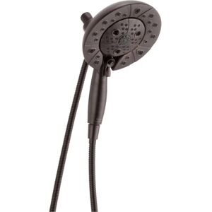 Delta 58480-RB-PK In2ition H2Okinetic 5-Setting Two-in-One Handshower Showerhead, Venetian Bronze by Faucet Delta 58480-RB-PK In2ition H2Okinetic 5-Setting Two-in-One Handshower Showerhead, Venetian Bronze by Faucet