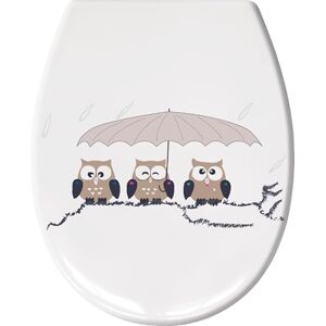Kleine Wolke "Owl Toilet Seat, Taupe, 37 x 45 cm Kleine Wolke "Owl Toilet Seat, Taupe, 37 x 45 cm