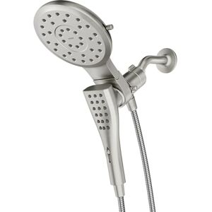 Moen Verso Chrome Rain Shower Head and Detachable Handshower Combination with Infiniti Dial and Magnetix Docking System, 60" Hose, 220C2 Moen Verso Chrome Rain Shower Head and Detachable Handshower Combination with Infiniti Dial and Magnetix Docking System, 60" Hose, 220C2