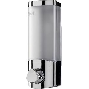 Croydex Wall Mounted Soap Dispenser Eliminates Bathroom Clutter, Easy to Refill and Has a Pre-Measured Pump for Your Shower Gel, Shampoo and Conditioner, Mount On Corner or Flat Wall (Chrome, 350ml) Croydex Wall Mounted Soap Dispenser Eliminates Bathroom Clutter, Easy to Refill and Has a Pre-Measured Pump for Your Shower Gel, Shampoo and Conditioner, Mount On Corner or Flat Wall (Chrome, 350ml)