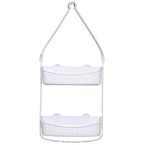 Axentia White Plastic Shower Shelf - Large Axentia White Plastic Shower Shelf - Large
