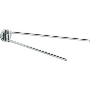 Gedy Felce Plus Double Articulated Towel Rail Chrome Gedy Felce Plus Double Articulated Towel Rail Chrome