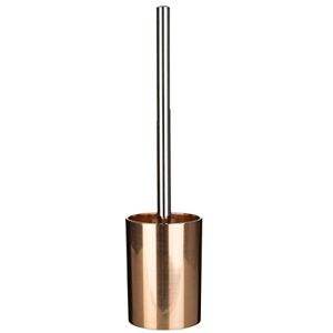 Premier Housewares 1601578 Shine Toilet Brush and Holder, Plastic Rose Gold, 9.5 x 9.5 x 36 cm Premier Housewares 1601578 Shine Toilet Brush and Holder, Plastic Rose Gold, 9.5 x 9.5 x 36 cm