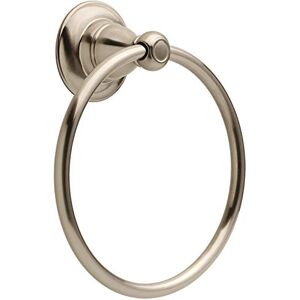DELTA Faucet PTR46-BN Towel Ring Porter Bath Hardware Accessory, Spotshield Brushed Nickel DELTA Faucet PTR46-BN Towel Ring Porter Bath Hardware Accessory, Spotshield Brushed Nickel