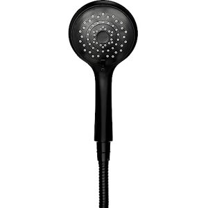 Triton Showers Triton 8000 Series Five Spray Pattern Shower Head Matte Black Triton Showers Triton 8000 Series Five Spray Pattern Shower Head Matte Black