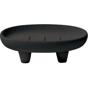 Spirella Organic Soap Dish Made of Stoneware and Acacia or Matte Blackwood 18.2 x 8.5 cm for an Elegant and Environmentally Friendly Bathroom with Modern and Practical Design, Black Spirella Organic Soap Dish Made of Stoneware and Acacia or Matte Blackwood 18.2 x 8.5 cm for an Elegant and Environmentally Friendly Bathroom with Modern and Practical Design, Black