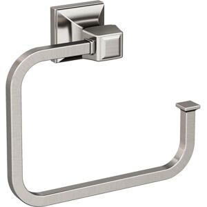 Amerock Towel Ring 53/4 inch (146 mm) Satin Nickel Mulholland Towel Holder Bath Hardware Bathroom Accessories Amerock Towel Ring 53/4 inch (146 mm) Satin Nickel Mulholland Towel Holder Bath Hardware Bathroom Accessories