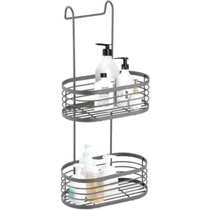 Canyon 2 Tier Hanging Shower Caddy, No Drill Stainless Steel Bathroom Shelf, Non-Rusting Storage Shelves, Shower Accessory for Bathroom Organisation Shelf, Shower Basket Organizer, Grey Canyon 2 Tier Hanging Shower Caddy, No Drill Stainless Steel Bathroom Shelf, Non-Rusting Storage Shelves, Shower Accessory for Bathroom Organisation Shelf, Shower Basket Organizer, Grey