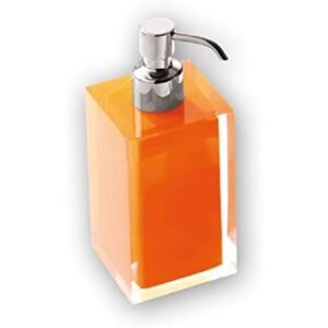 Gedy RA81-67 Rainbow Soap Dispenser Freestanding Finish Orange Gedy RA81-67 Rainbow Soap Dispenser Freestanding Finish Orange
