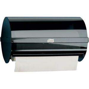 Tork Wall Mounted Paper Roll Dispenser Black W5, Covered Roll for Hygiene, 209167 Tork Wall Mounted Paper Roll Dispenser Black W5, Covered Roll for Hygiene, 209167
