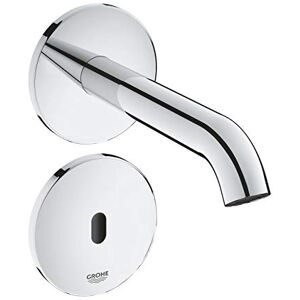 Grohe Essence E Infra-Red Electronic Wall Basin Tap Without Mixing Device Chrome 36447000 Grohe Essence E Infra-Red Electronic Wall Basin Tap Without Mixing Device Chrome 36447000