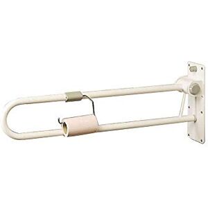Homecraft Devon Deluxe Folding Support Rail, Bathroom Aid for Elderly, Handicapped, Disabled users, Bathroom Grab Bar for Stability and Control, Fold-Up Bathroom Safety Support Handle, 77cm Homecraft Devon Deluxe Folding Support Rail, Bathroom Aid for Elderly, Handicapped, Disabled users, Bathroom Grab Bar for Stability and Control, Fold-Up Bathroom Safety Support Handle, 77cm