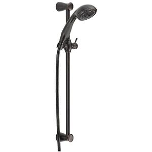 DELTA FAUCET 57014-RB Universal Showering Handshower, Venetian Bronze, .5 DELTA FAUCET 57014-RB Universal Showering Handshower, Venetian Bronze, .5