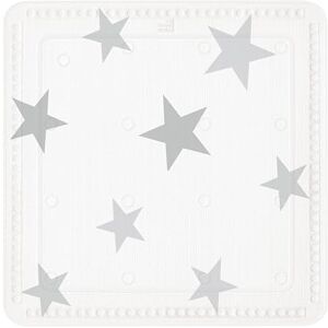 Kleine Wolke Stars Shower Mat PVC Foam Silver Grey 55 x 55 cm Kleine Wolke Stars Shower Mat PVC Foam Silver Grey 55 x 55 cm