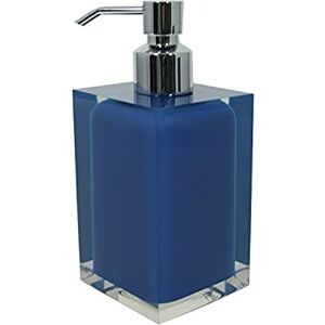 Gedy Bathroom Soap Dispenser, Resin, Blue, 16.2 x 7 x 7 cm Gedy Bathroom Soap Dispenser, Resin, Blue, 16.2 x 7 x 7 cm