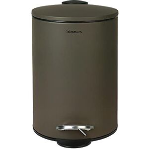 blomus Tubo Pedal Bin Made of Powder-Coated Steel, Tarmac, 3 L Capacity, Smart Close System, Removable Bucket, Exclusive Bathroom Accessory (H x W x D: 24.5 x 17 x 17 cm, Tarmac, 69159) blomus Tubo Pedal Bin Made of Powder-Coated Steel, Tarmac, 3 L Capacity, Smart Close System, Removable Bucket, Exclusive Bathroom Accessory (H x W x D: 24.5 x 17 x 17 cm, Tarmac, 69159)