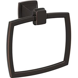 Amerock Towel Ring 6-13/16 inch (173 mm) Oil Rubbed Bronze Revitalize Towel Holder Bath Hardware Bathroom Accessories Amerock Towel Ring 6-13/16 inch (173 mm) Oil Rubbed Bronze Revitalize Towel Holder Bath Hardware Bathroom Accessories