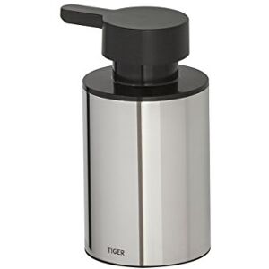Tiger Colar Soap Dispenser Freestanding, Mounting without Drilling, Stainless Steel Polished, 6.5 x 12.2 x 8.1 cm Tiger Colar Soap Dispenser Freestanding, Mounting without Drilling, Stainless Steel Polished, 6.5 x 12.2 x 8.1 cm
