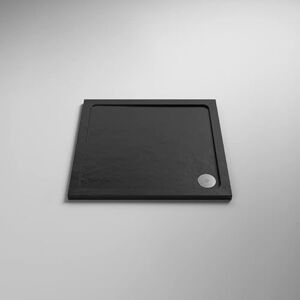 VeeBath 40mm Slate Grey Rectangle Shower Tray for Walk in Wet Room Enclosure Cubicle 1000 x 1000mm VeeBath 40mm Slate Grey Rectangle Shower Tray for Walk in Wet Room Enclosure Cubicle 1000 x 1000mm