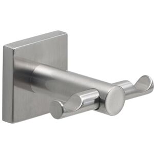 Gedy Fuji Double Hanger Brushed Gedy Fuji Double Hanger Brushed