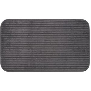 Gözze Non-Slip Soft Bath Mat, 100% Polyester, 70 x 120 cm Anthracite Gözze Non-Slip Soft Bath Mat, 100% Polyester, 70 x 120 cm Anthracite